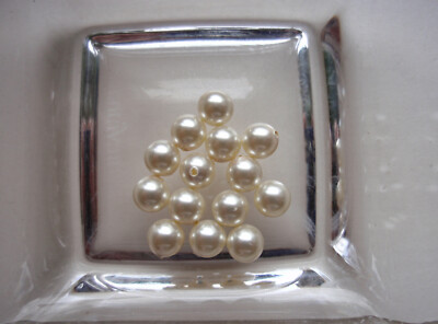 2 Swarovski  Crystal Pearls angebohrt 8mm  Art. 5818 FARBWAHL Half Hole Pearl