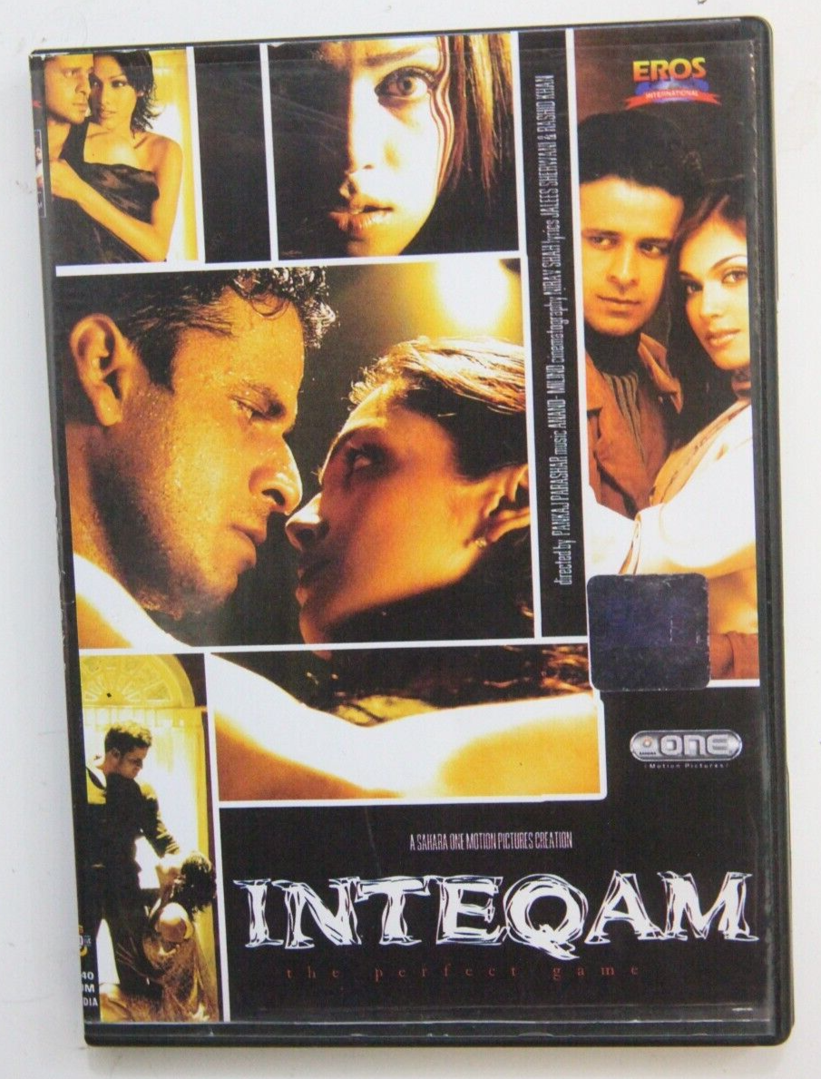 Inteqam The Perfect Game Indian Language DVD Movie Disc Bollywood