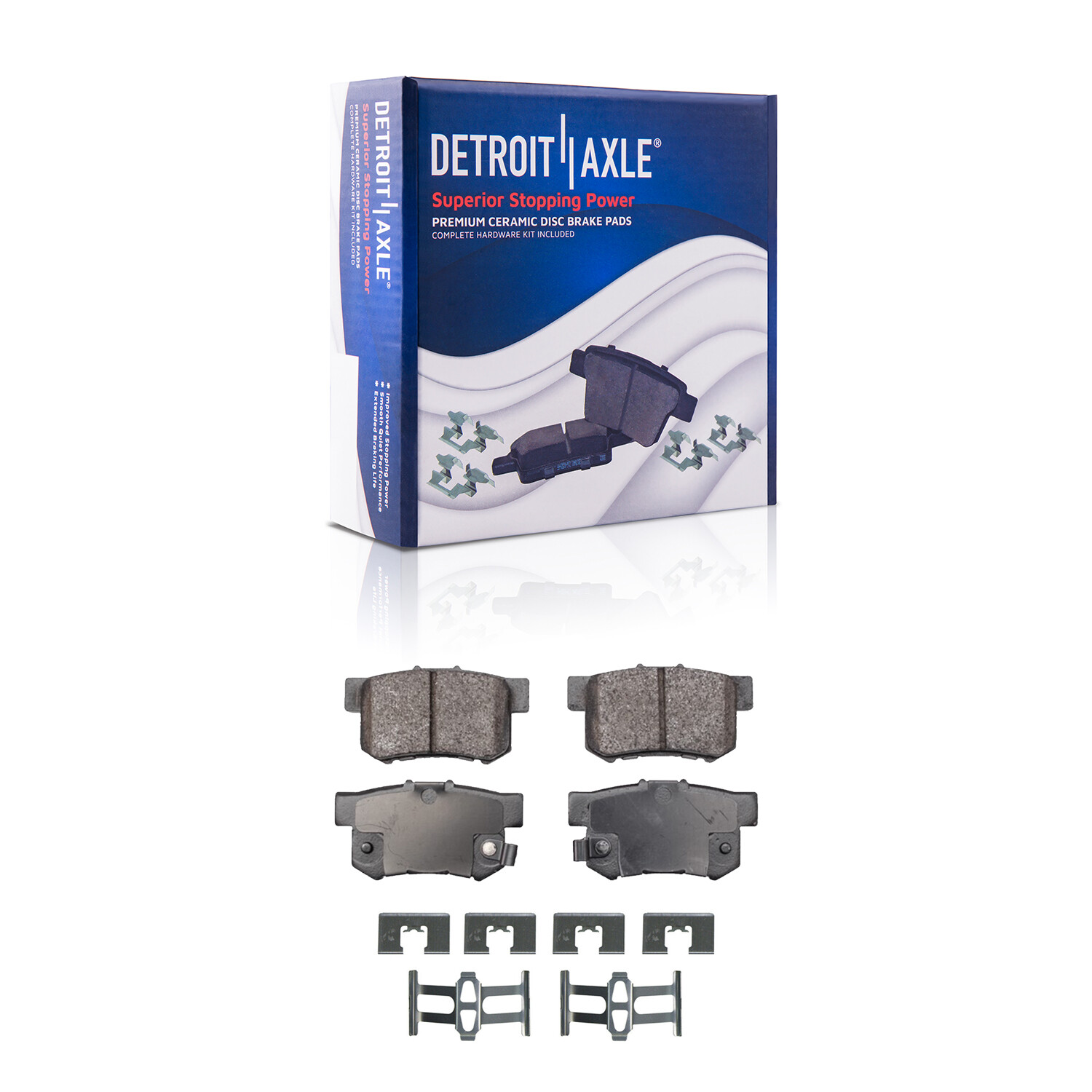 Rear Disc Rotors + Ceramic Brake Pads for 2004 2008 Acura TL Honda Element eBay