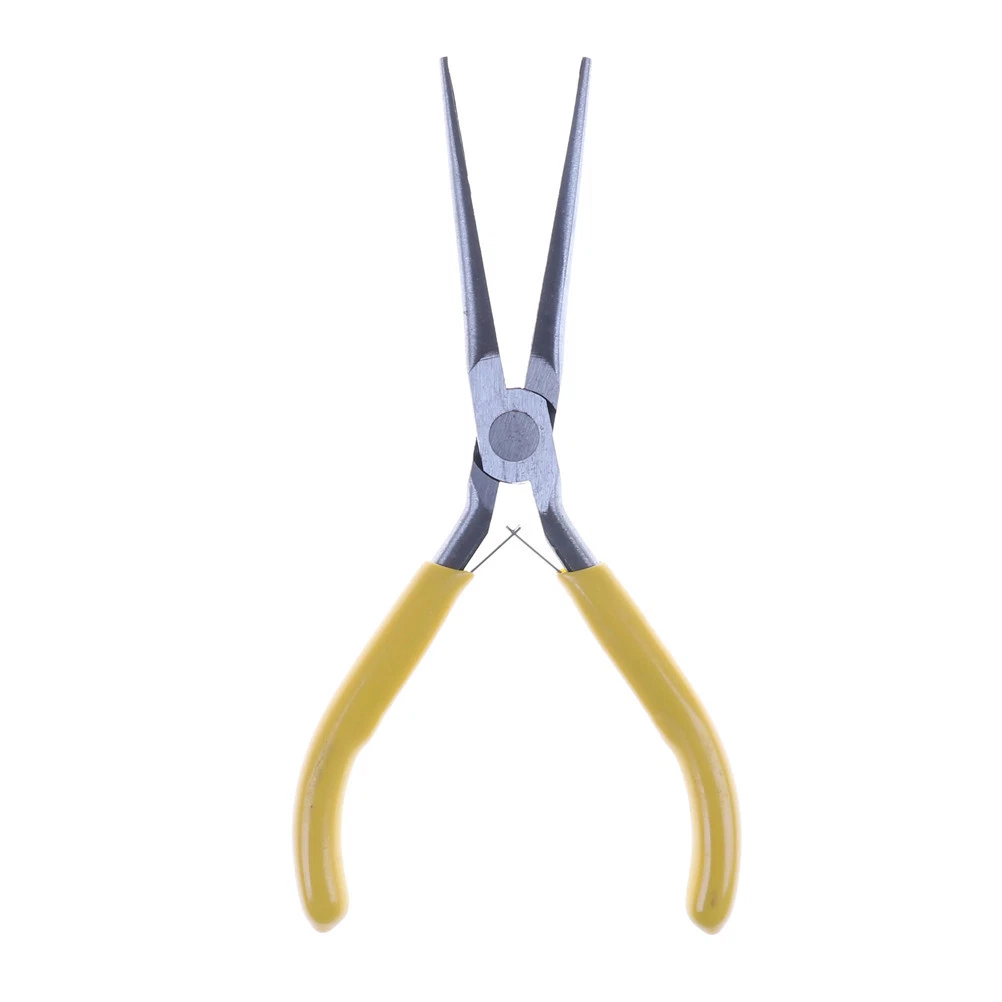 Needle Nose Pliers 5''/125mm Long Nose Pliers Multi Forceps Repair Hand  TooC__f