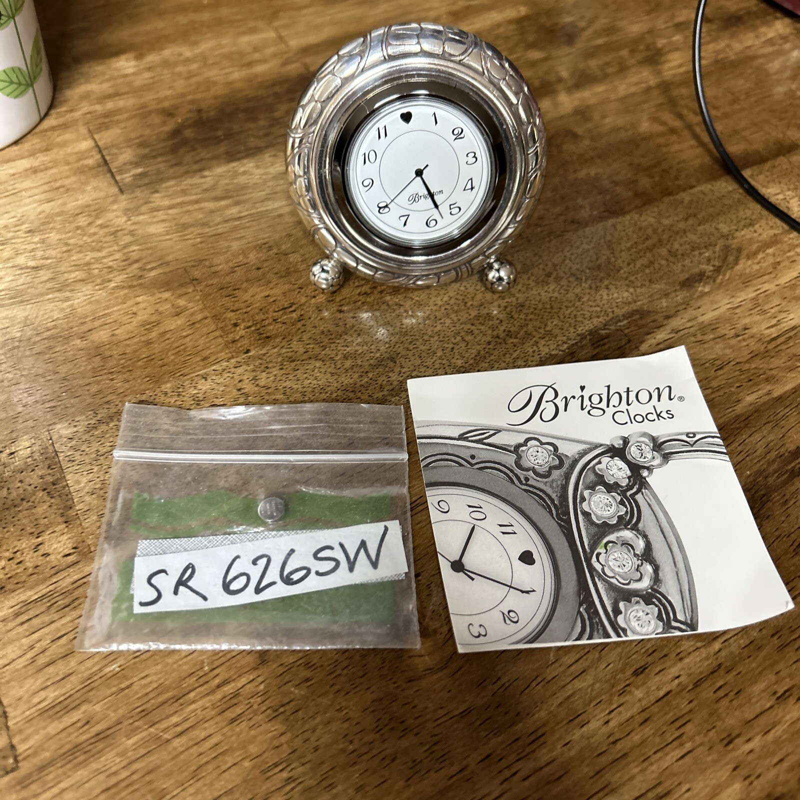 Brighton Desk Clock, Very Nice