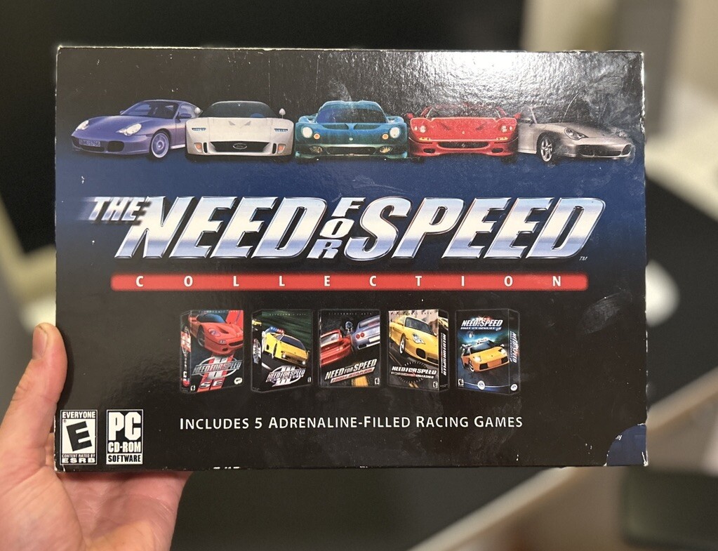 Rare Need for Speed Collection - Big Box (PC, CD-ROM, 2003 Rare Need for Speed Collection - Big Box (PC, CD-ROM, 2003