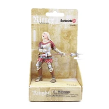Schleich RITTER Hellebardier Knight with Halberd - 3.75" Medieval Fantasy Figure