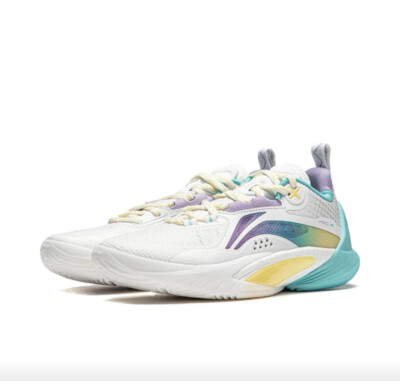 LI-NING シングレット (マルチカラー)　Mサイズ Li-Ning Speed 10 'White Mint Green' ABAT085-8 | eBay