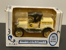 1988 ERTL 1918 Ford Runabout Delivery Car Toy Bank, Coast to Coast Hardware 1/43