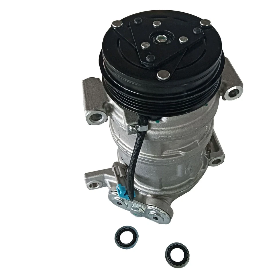 NEW AC Compressor with Clutch for Chevy Silverado Tahoe GMC Sierra 1500 2500 - Image 4 of 4