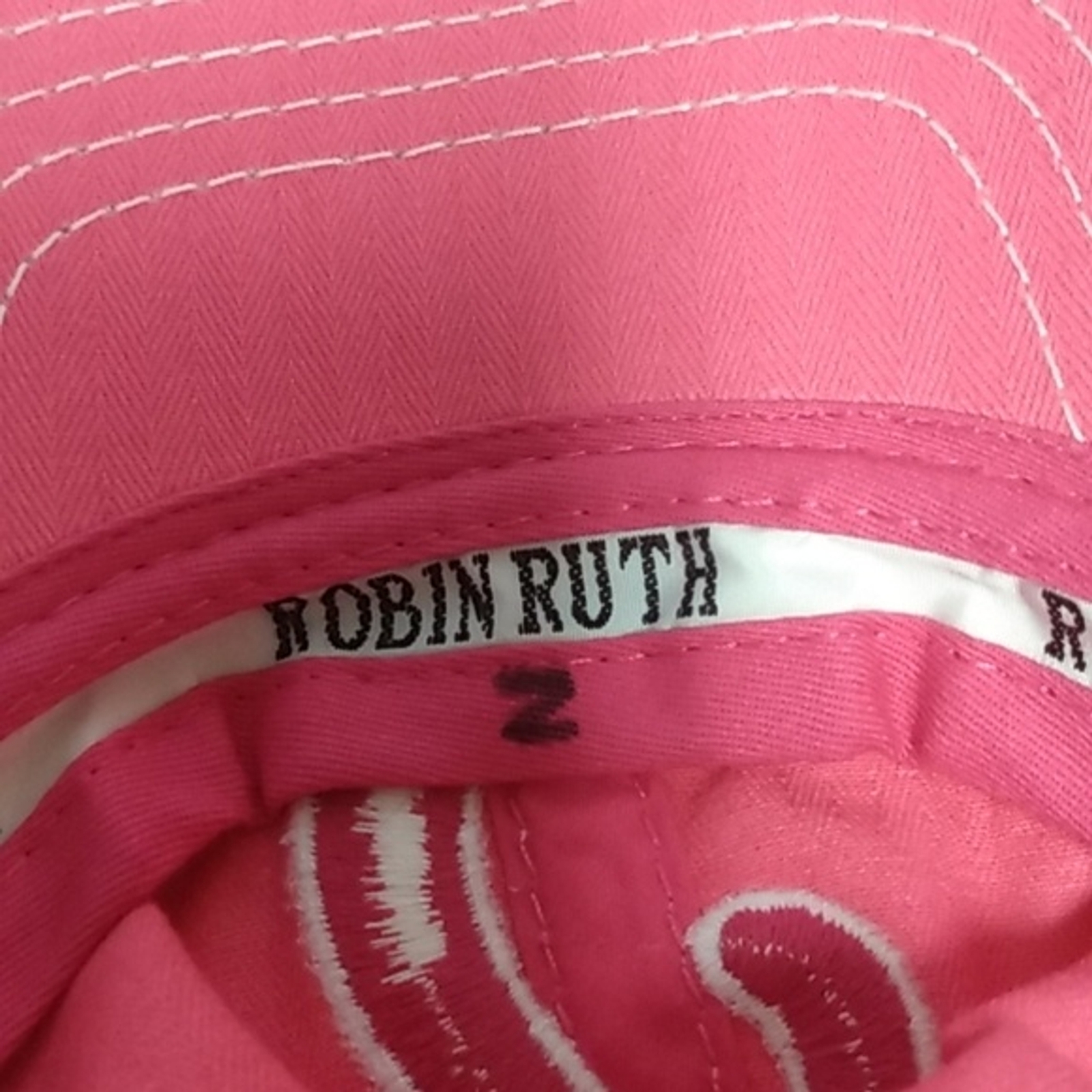 ROBIN RUTH Chicago adjustable women's pink ball cap h&hellip; - Gem