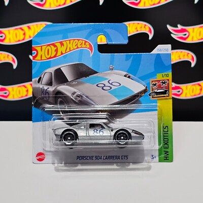 Hot Wheels Porsche 904 Carrera GTS in silber - HW Exoten