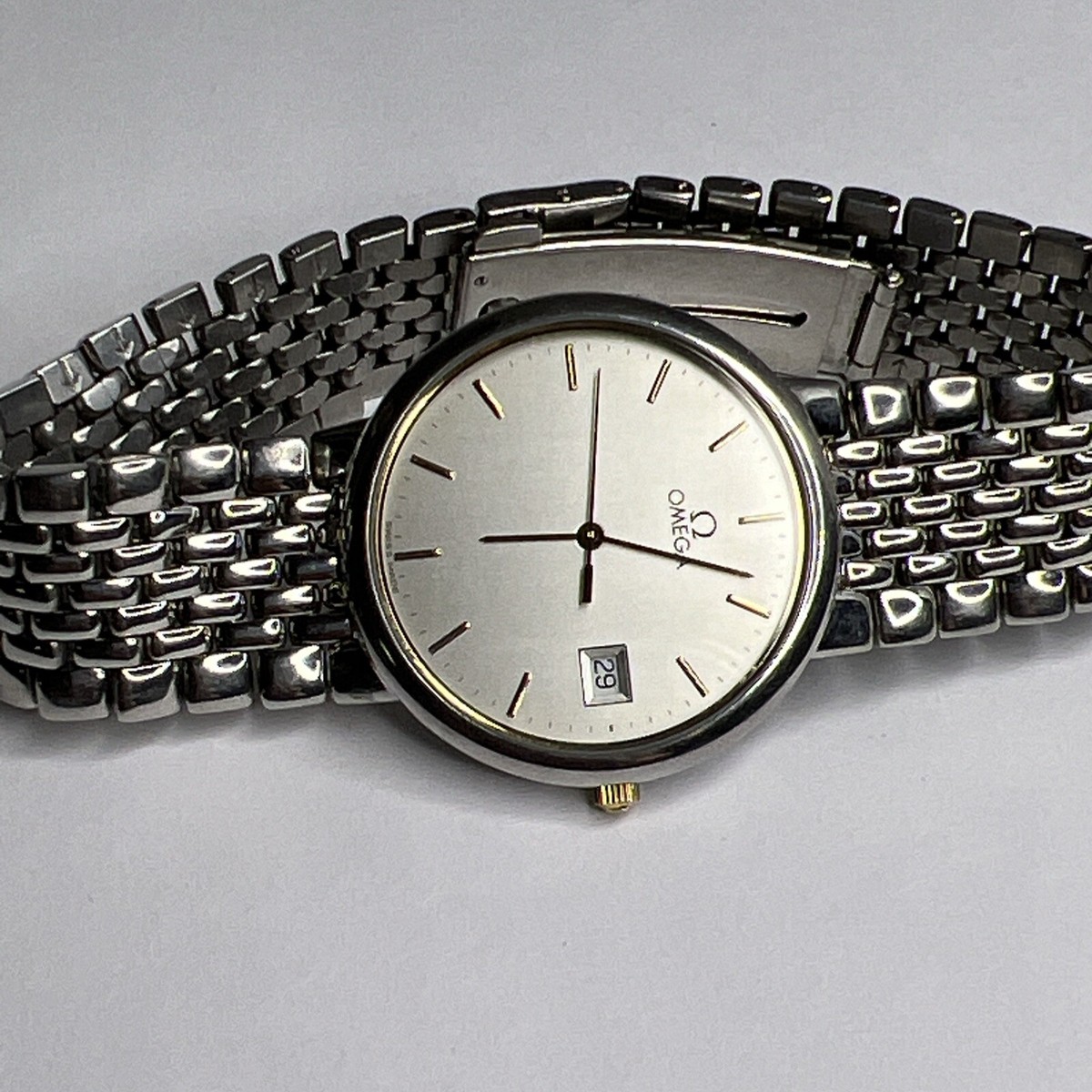 Vintage OMEGA De Ville 33mm Date Watch w/ 1451/439 Steel Vintage OMEGA De Ville 33mm Date Watch w/ 1451/439 Steel