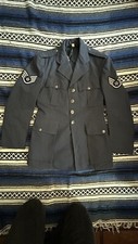 Vintage USAF US Air Force Blue Enlisted Mens Dress Service Coat Jacket