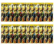 Neon Multi-purpose Refillable Lighters Fireplace Grill Gas Stove BBQ (24 Packs)