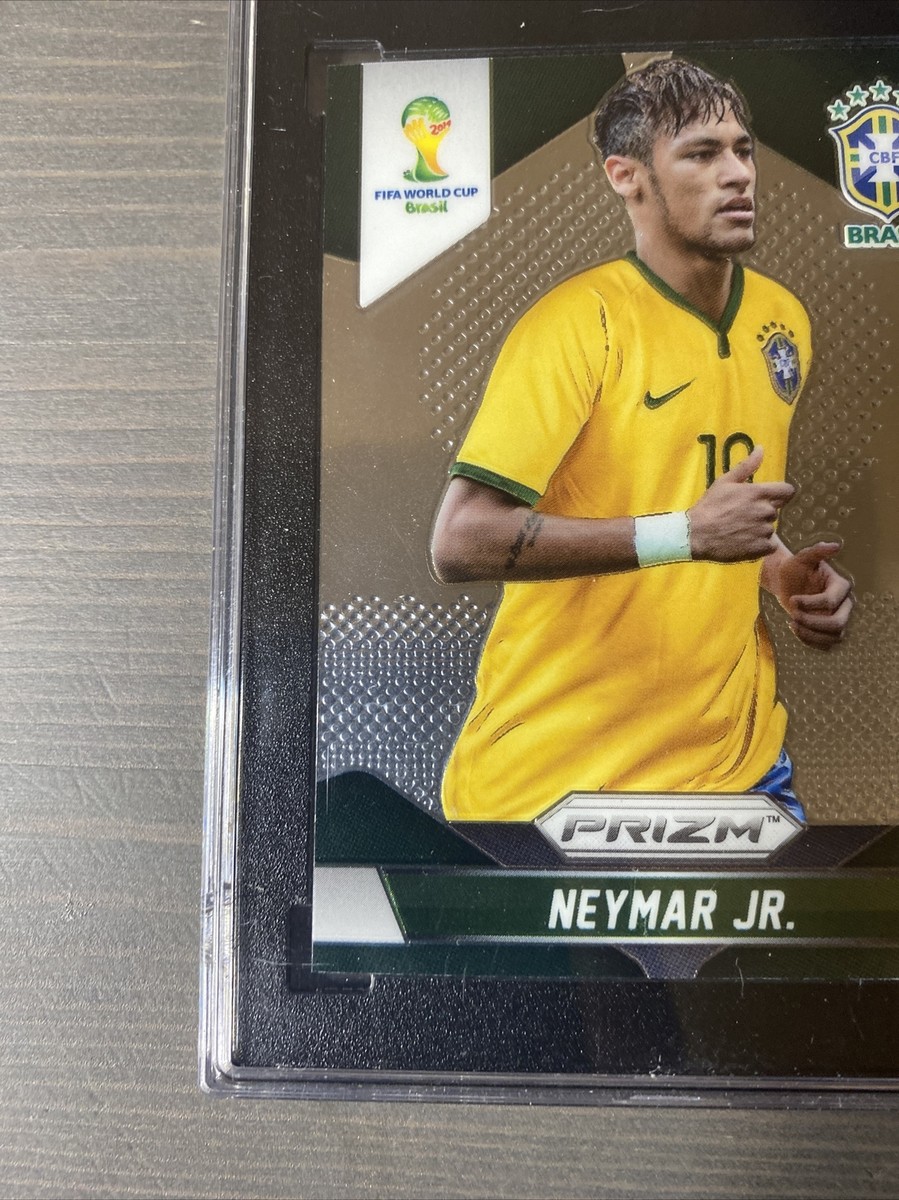 2014 Panini Prizm World Cup Neymar Jr #112 SGC 10 Gem Mint First