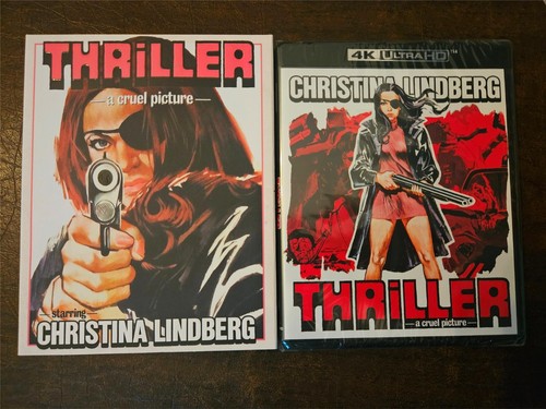 Thriller 4K Ultra HD blu ray NEW SEALED w/ slipcover Vinegar Syndrome