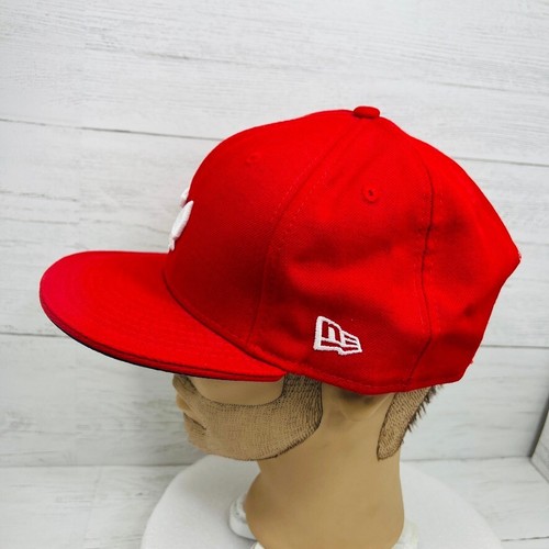 Cappello Berretto Baseball Ride Snowboards Rosso Regolabile Snapback Nuova Era 9Fifty - Foto 4 di 13