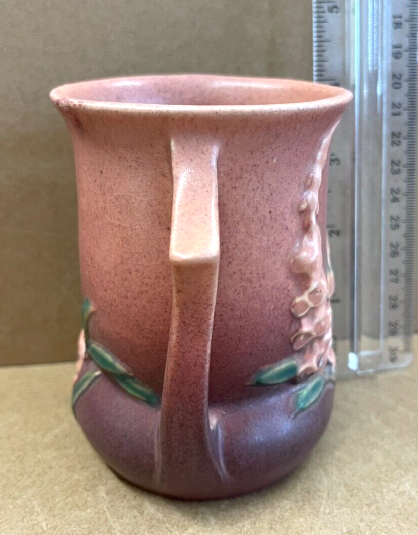 1940 Roseville Art Pottery Foxglove Two Handled Vase 42-4