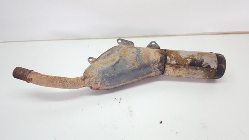 Muffler Silencer Possibly Not Original Kawasaki KLR250D 1987 - Picture 2 of 8