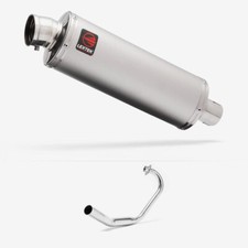 Lextek OP1 Stainless Exhaust System With Road Legal End Can For Honda CBF125