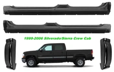 Rocker Panels & Cab Corners 1999-2006 Silverado Factory Style Weld On Style