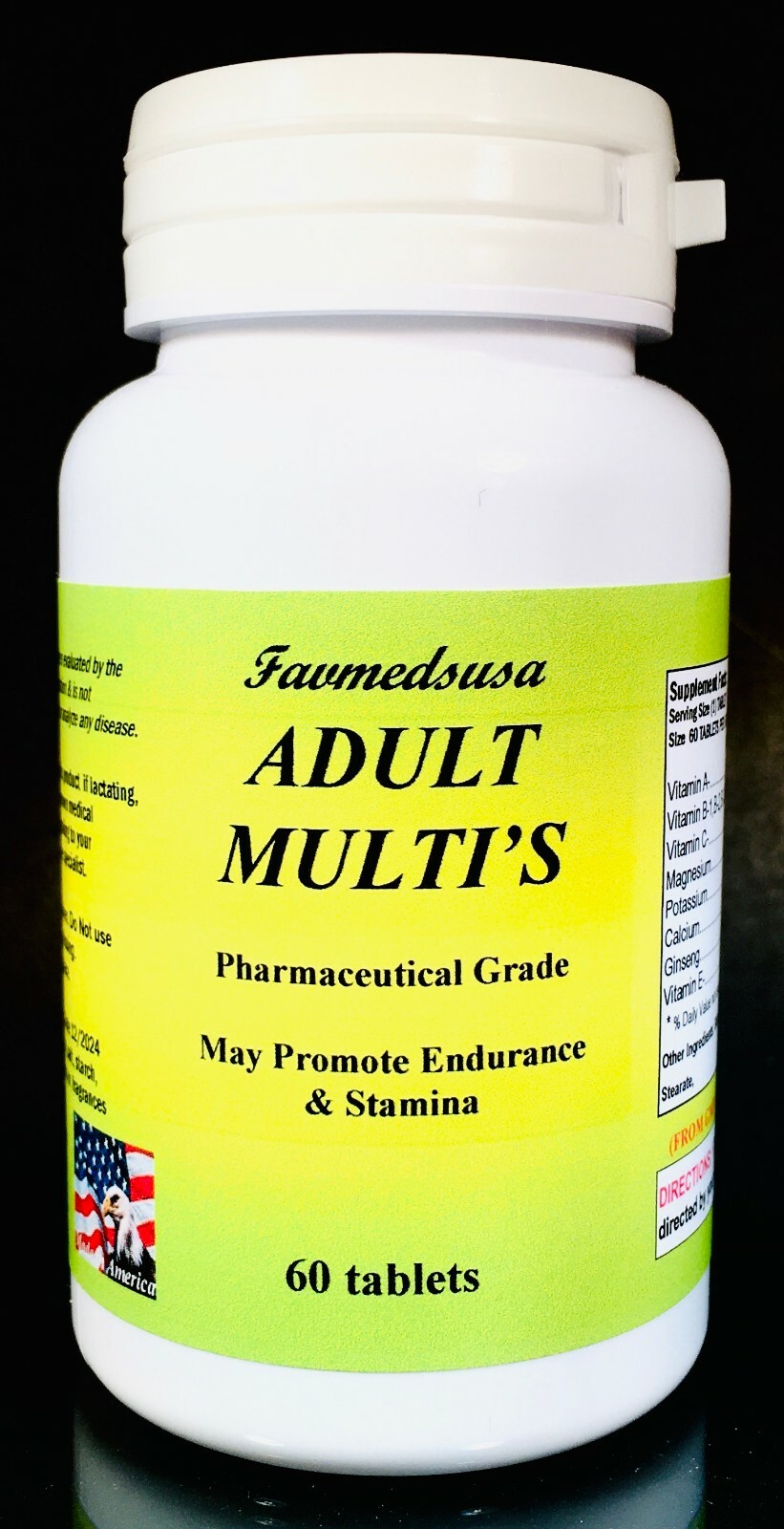 Adult Multivitamins, multivitamins, Made in USA 60 to 300 tablets eBay