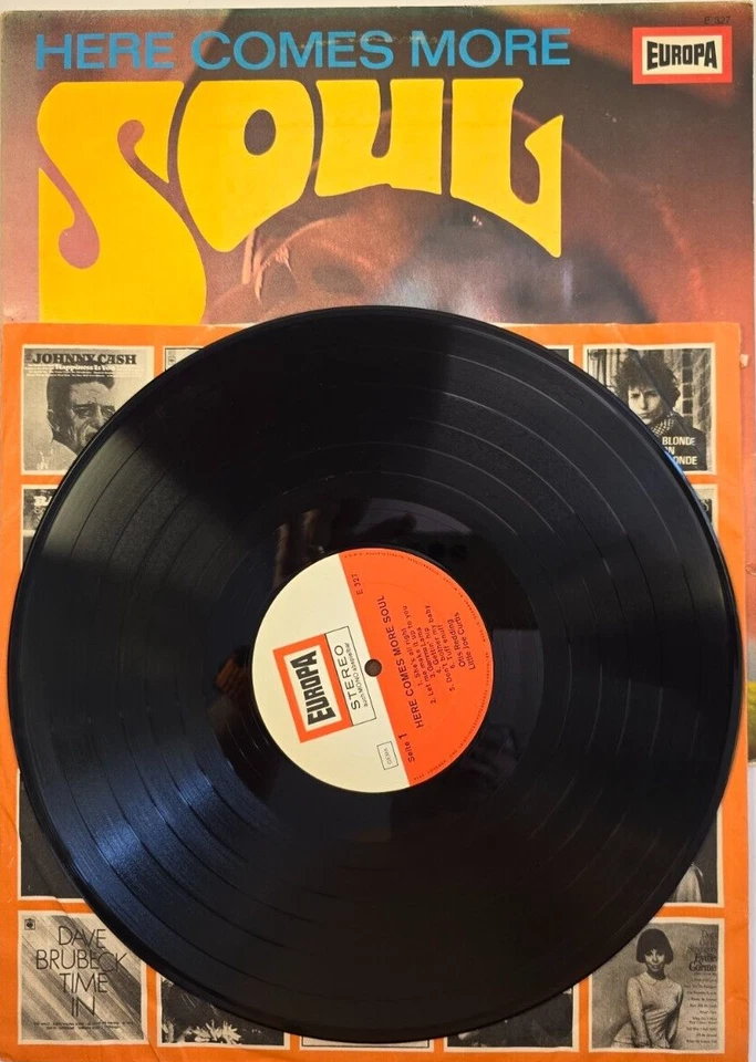 Otis Redding And Little Joe Curtis Here Comes More Soul LP Album vinyl record - Image 2 of 4