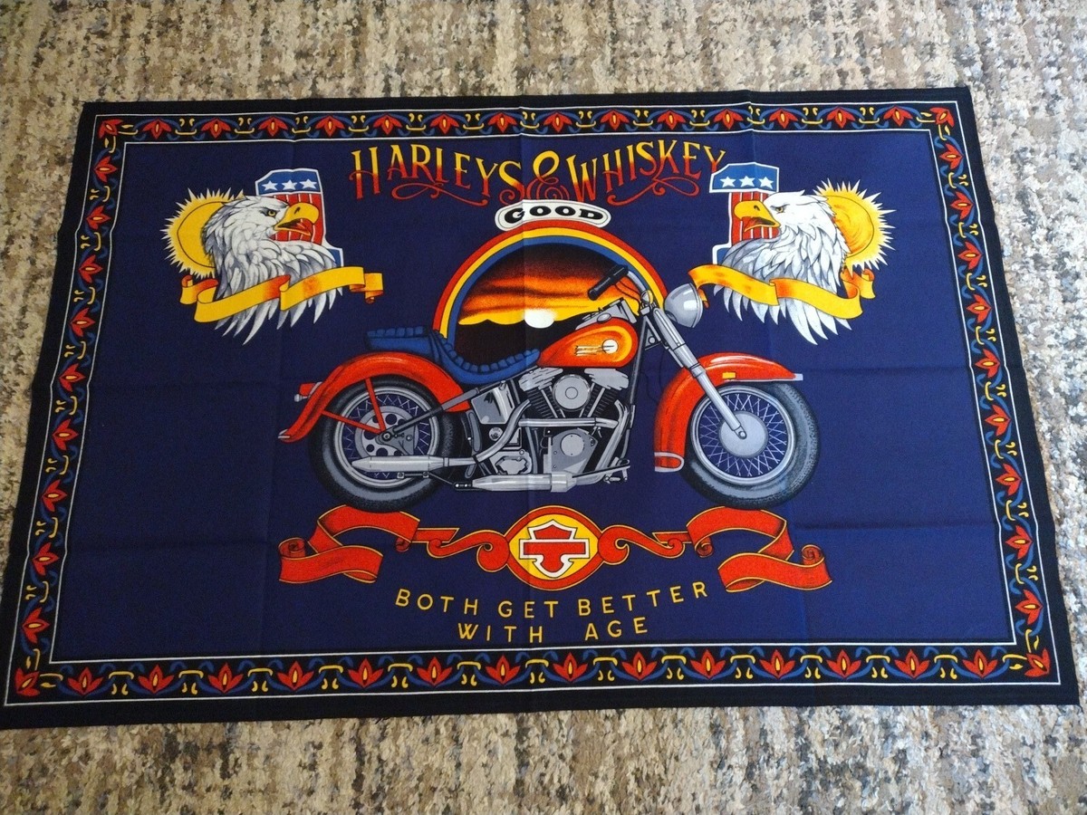 Harley Davidson Whiskey Vintage Wall Tapestry | eBay