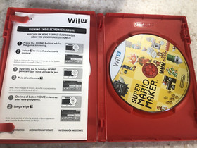 SUPER MARIO MAKER WII U NINTENDO WIIU WII U GAME & CASE NES HQ