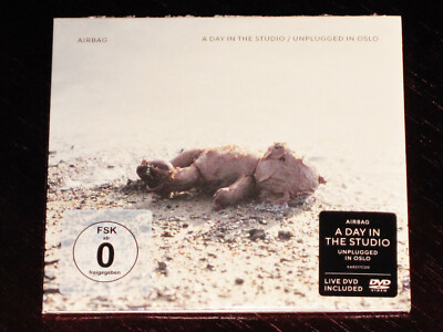 Airbag: A Day In The Studio / Unplugged In Oslo CD + DVD Set 2022 KAR217CDD NEW