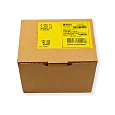 Brady B30C-2250-569-YL Yellow Low-Halide Polyester Label Tape 2.25 in W x 100 ft