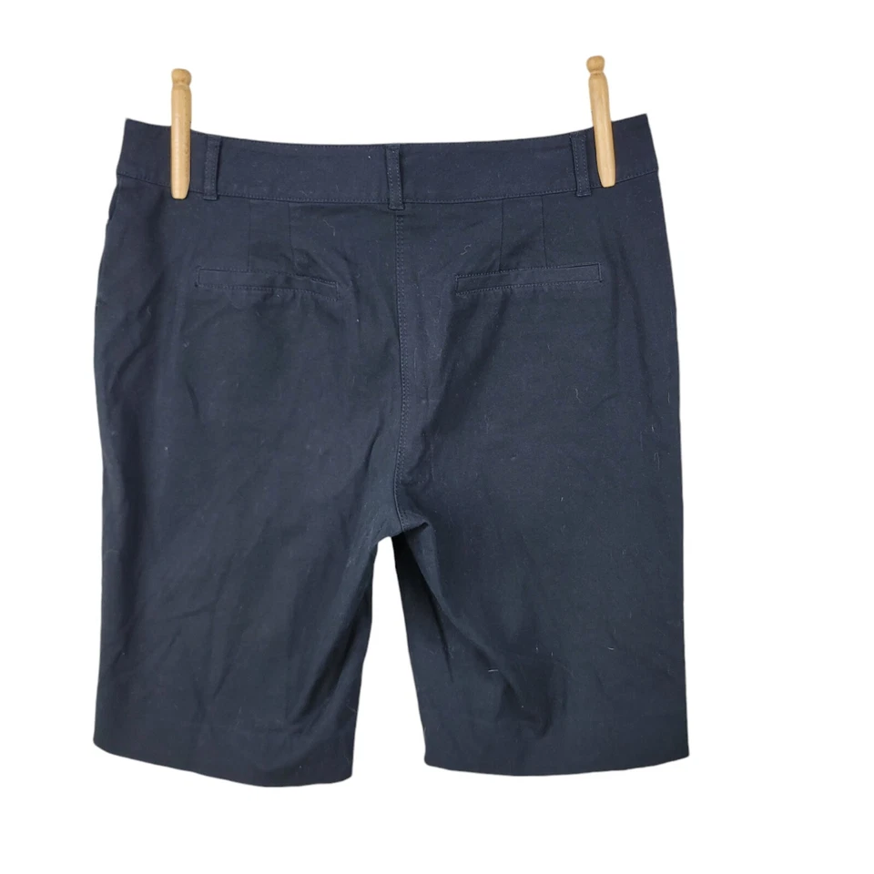 Шорты-бермуды White House Black Market размер 8/28 33 дюйма x 10 дюймов черные повседневные средняя посадка - Изображение 3 из 4