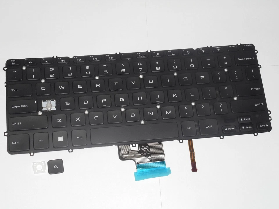 SINGLE KEY CAP+PLASTIC CLIP FOR Precision M3800 XPS (9530) FROM HYYWM V143725AS1 - Image 2 of 4