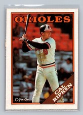 1988 O-Pee-Chee Cal Ripken Jr #74 - Baltimore Orioles - Canadian/French