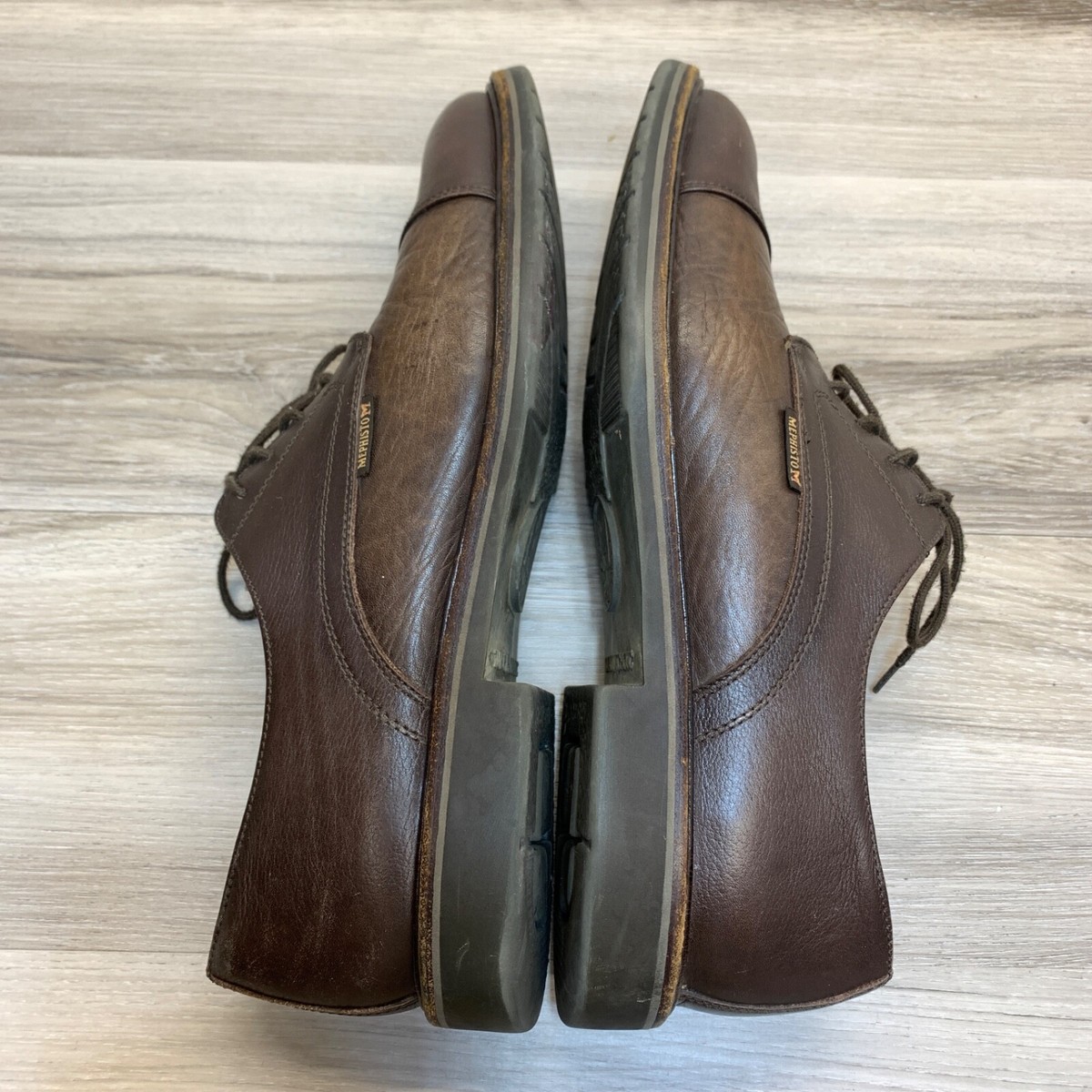 Mephisto Air Relax Goodyear Welt Brown Leather Men display picture 2