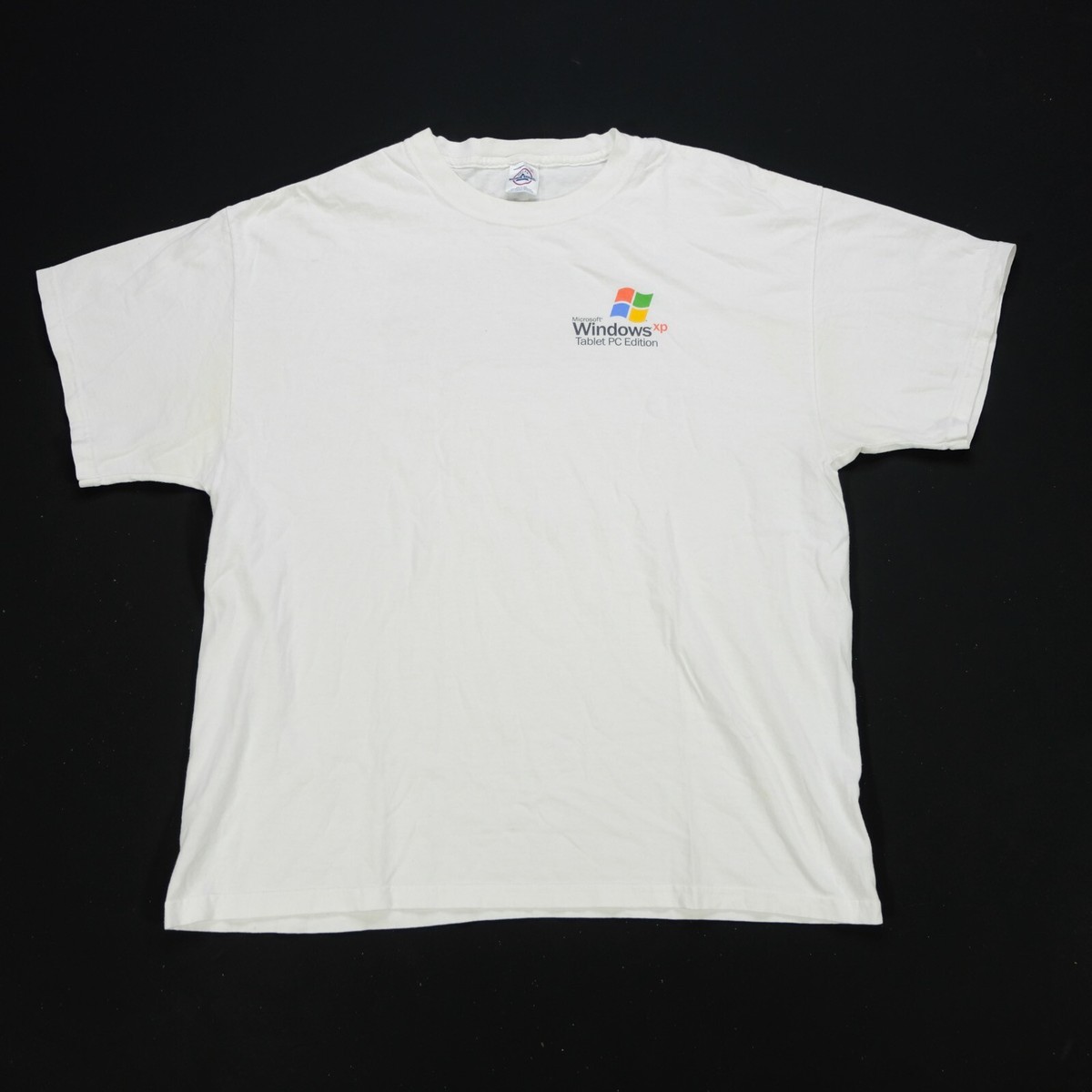 Rare Vintage Windows XP Tablet PC Edition Make Your Mark T Shirt 