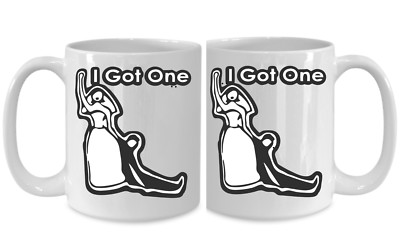 Bedruckte Tasse Hochzeit heiraten humorvoll lustig Ich habe einen lustig Ehemann Frau