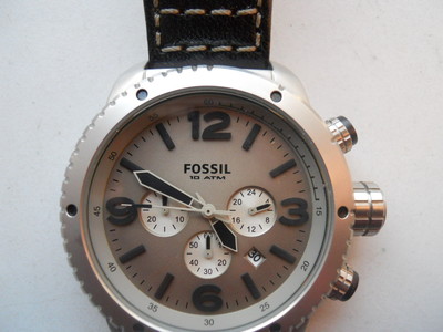 Uhren Herren Fossil Lederband Uhr Fossil Fossil LEATHER FS4735