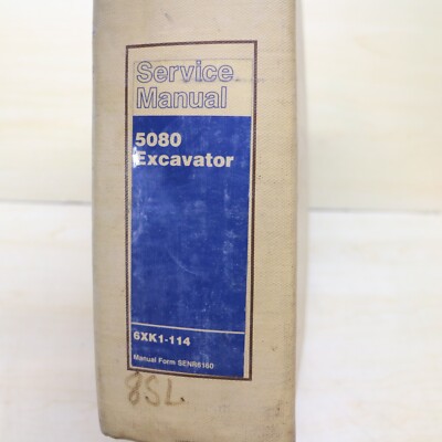 CAT Caterpillar 5080 Shovel Crawler Excavator Shop Service Maintenance Manual