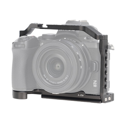 Aluminum Camera Full Cage ARRI 3/8''-16 Locating Hole for Nikon Z50 Camera