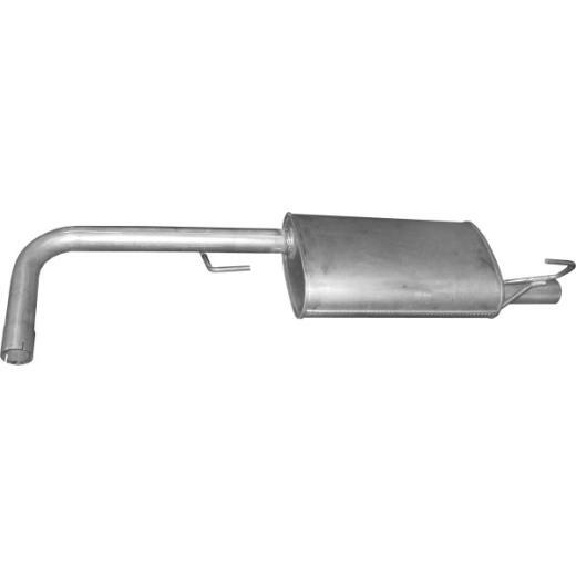 Polmo EndschalldäMpfer Hinten FüR Nissan NP300 Navara 2.5 Dci 4WD-image