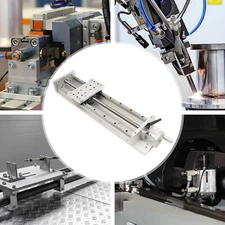 TOP!! 400mm Manual Sliding Table SFU1605 Ballscrew Linear Stage Actuator w/ Lock