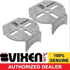 Vixen Air Suspension Weld On Rear Axle Lower Air Bag Mounting Bracket Dual Pack