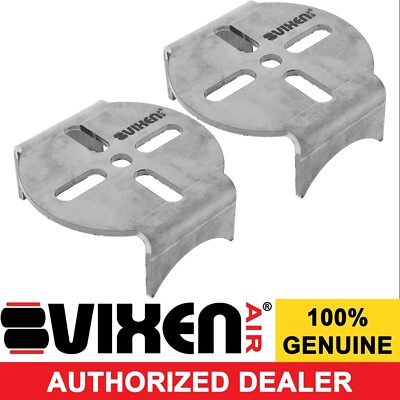 VIXEN AIR SUSPENSION WELD ON REAR AXLE LOWER AIR BAG MOUNTING BRACKET DUAL PACK