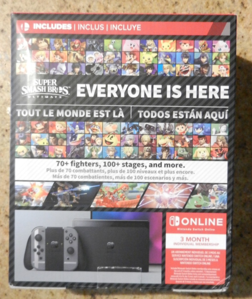 Nintendo　Switch　スマブラVer Nintendo Switch 大乱闘スマッシュブラザーズ SPECIAL お一人