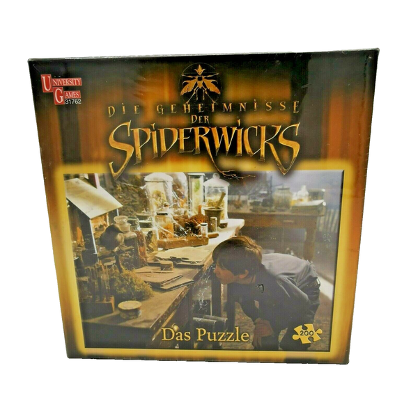 Die Geheimnisse Der Spiderwicks Das Puzzle 200 Teile Geduldspiele Spielzeug-image