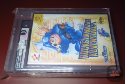 SILVER VGA 80! - Rocket Knight Adventures (Sega Genesis 1993) NEW!