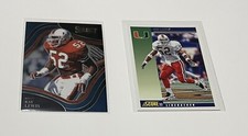 Ray Lewis 2022 Select Draft Picks Blue Field Level #151 &Chronicles DP Retro #15