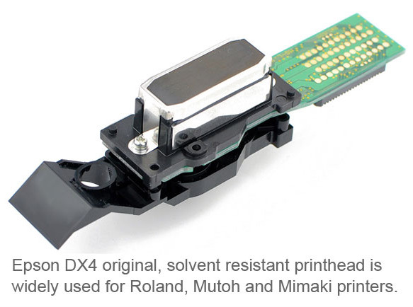 New Epson DX4 Eco Solvent Printhead 797961380738| eBay