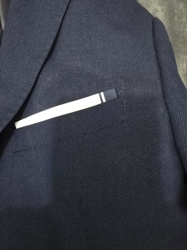 Zara Man used Suit Blazer Dark Blue size M /EUR 50 - Picture 11 of 14
