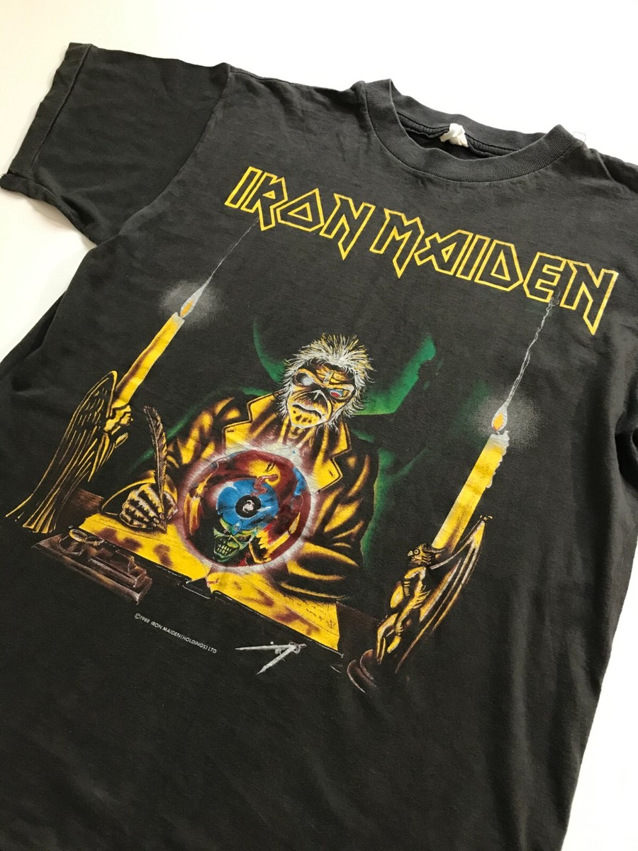 Vintage 1988 Iron Maiden T-shirt Rare Heavy Metal Band