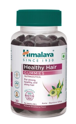 Himalaya Hair Health Gummies | Pack of 30| For Strong, Healthy, Shiny Hair |