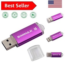 Portable 32GB USB 2.0 Thumb Drive - Fast Read/Write Speed for Data Transfer